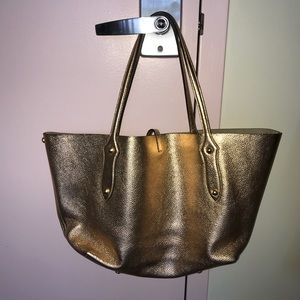 Annabel Ingall Isabella Tote- rose gold